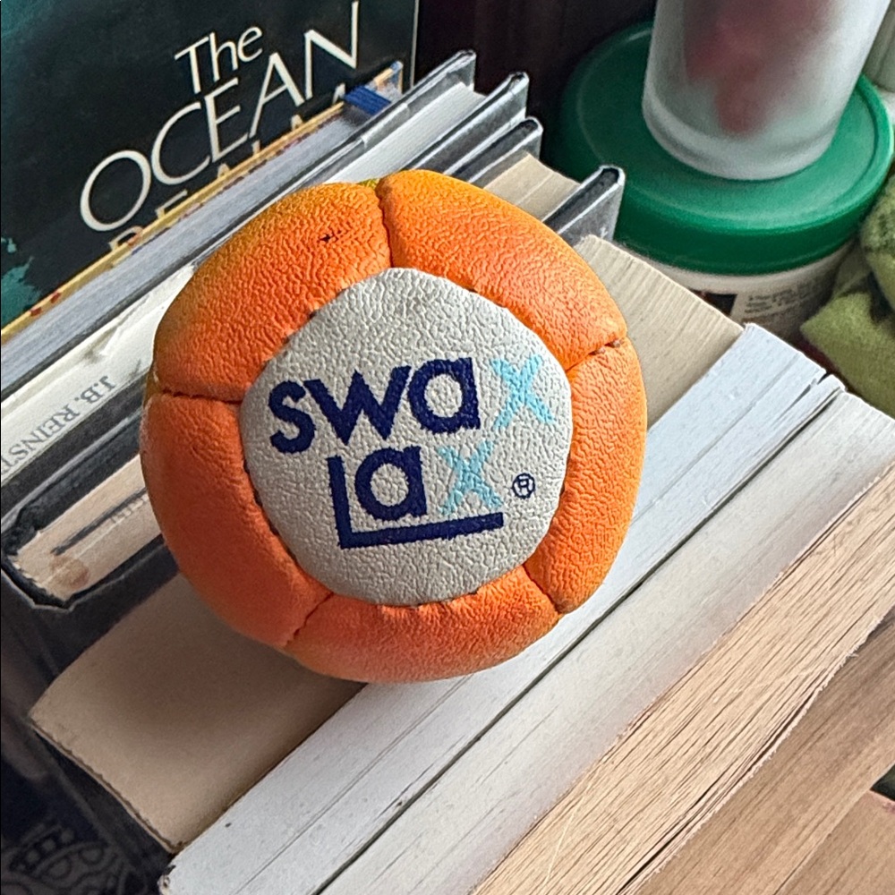 Swax Lax lacrosse training ball